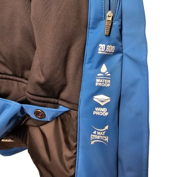 Rossignol Womens Aile Ski Jacket in Baltic Blue - Picture 7 of 16